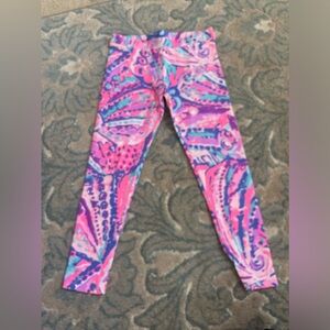 Girls Lilly Pulitzer leggings excellent condition. Sz 8-10